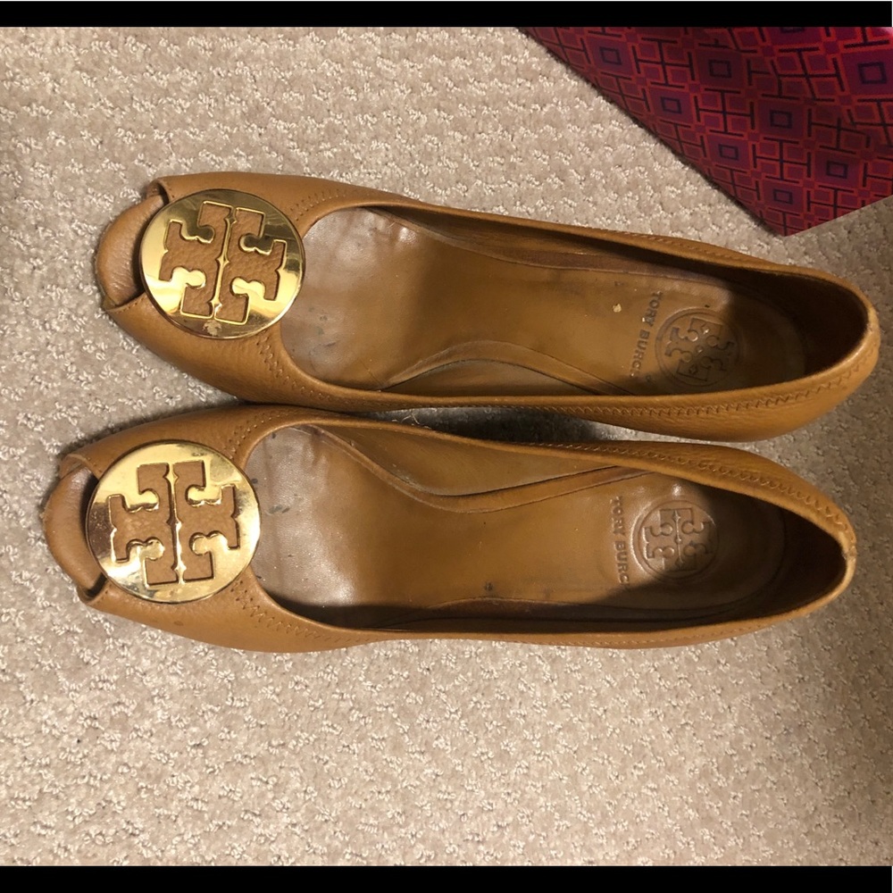 Tory Burch wedges heels